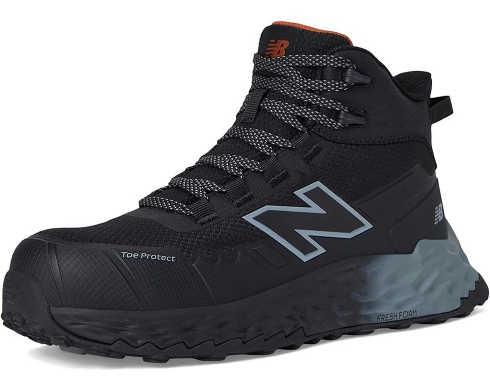 New Balance Womens Cremorne Fresh Foam Mid Work Shoes 7 WIDE Black CT SR NIB